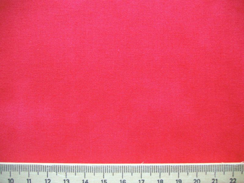 kirschrot rot meliert Basic Baumwollstoff