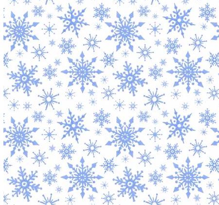 Schneeflocken Winter Weihnachten Baumwollstoff