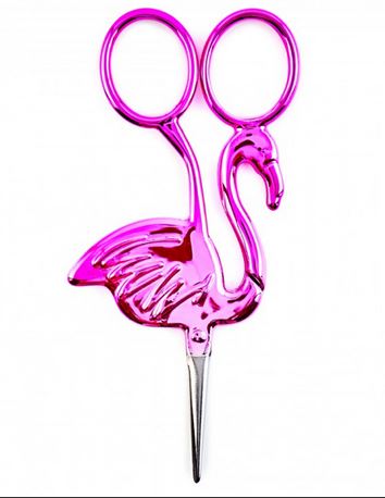 Schere Flamingo pink