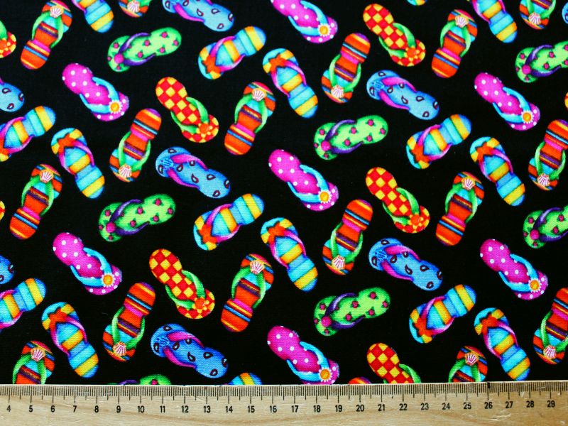 Strandschuhe Badeschuhe maritim Patchworkstoff