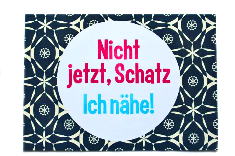 Ansichtskarte Nähen
