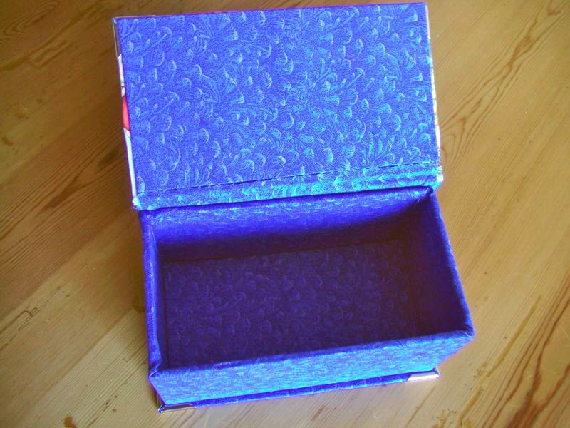 Pappzuschnitte: Schachtel für Slipeinlagen 17,5 x9,5 x 8cm