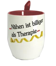 Mug Tasse Nähen Therapie