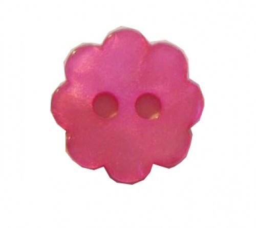 Blüte pink Knopf