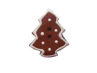 Tannenbaum Holz Knopf