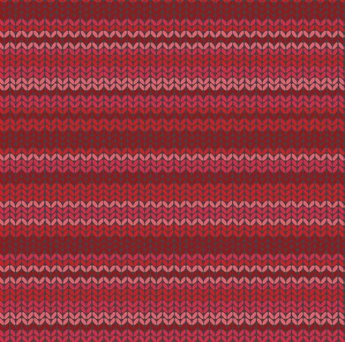 Stricken Wolle rot Maschen Patchworkstoff