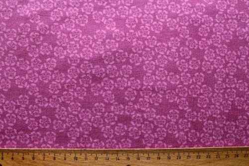 Blüten Blumen magenta Jerseystoff
