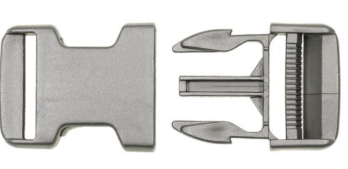 Steckschloss grau 30 mm