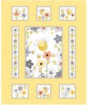 Bienen Biene Kinderstoff  Patchworkstoff Panel