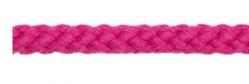 Kordel pink 8 mm Baumwolle