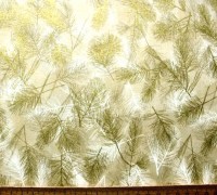 Federn gold Weihnachten Patchworkstoff