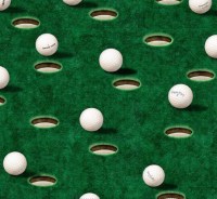 Golf Golfball Baumwollstoff