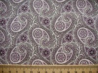 Paisley lila Patchworkstoff