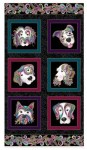 Hund Hunde modern Panel Patchworkstoff