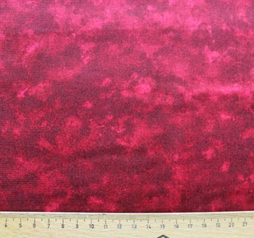 rot meliert Baumwollstoff Patchworkstoff