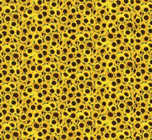 Sonnenblumen Herbst Mini Patchworkstoff