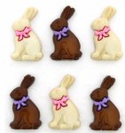 Hase Osterhase Knöpfe