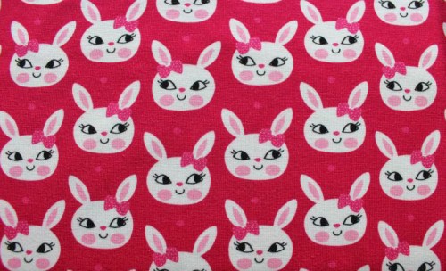 Hase Häschen pink Jerseystoff