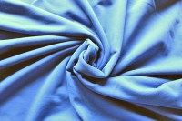Uni mittleres blau Sweatshirtstoff