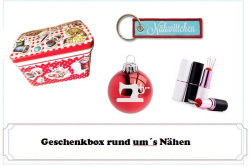 Geschenkbox Geschenk Nähen 