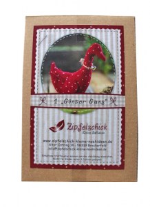 Gans Nähen Materialpackung