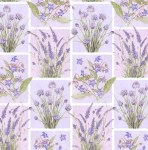 Lavendel lila rosa Panel Patchworkstoff