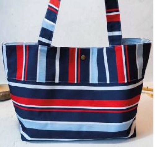 maritime Tasche Strandtasche Patchworkstoff