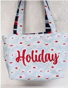 maritime Tasche Strandtasche Patchworkstoff