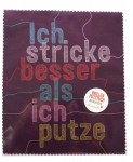 Brillen Putztuch Stricken