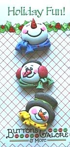 Schneemann Knöpfe