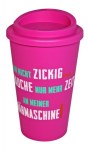 Coffee to go pink Deckel pink