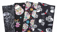 Totenkopf Patchworkstoff Stoffpaket