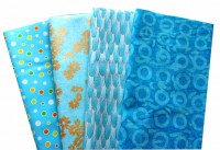Basic türkis Patchworkstoff Stoffpaket
