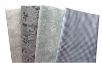 Basic grau Patchworkstoff Stoffpaket