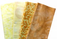 Basic gelb Patchworkstoff Stoffpaket