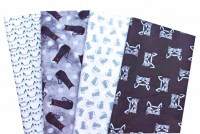 Basic Katze Patchworkstoff Stoffpaket