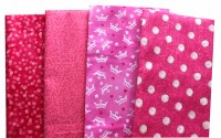 Basic Batik pink rosa Patchworkstoff Stoffpaket