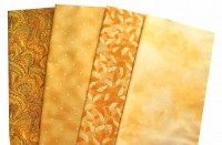 Basic gelb Patchworkstoff Stoffpaket