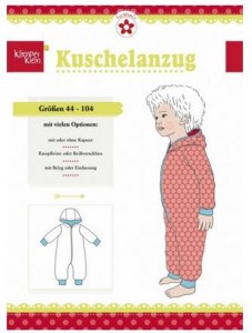 Kuschelanzug Schnittmuster Nähanleitung