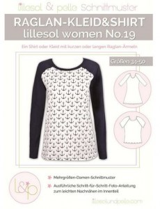 Shirt Kleid Raglan Damen Nähanleitung