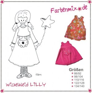 Wickelkleid Lilly Schnittmuster