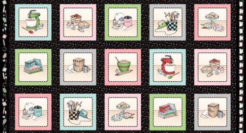 Kochen Küche Stoffpanel Baumwollstoff