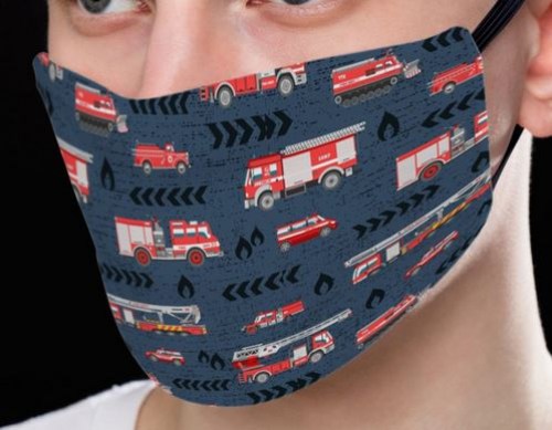 Feuerwehr Feuerwehrauto Patchworkstoff