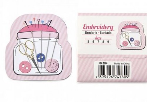 Handnähnadeln Embroidery Geschenkpackung