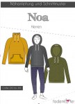 Kapuzenpullover Hoodie Noa Schnittmuster