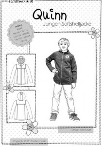 Softshelljacke Quinn Jungen Schnittmuster