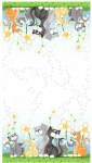 Katze Katzen Kinderstoff  Patchworkstoff Panel