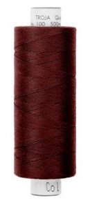 Troja bordeaux dunkles rot Garn 100 % Polyester