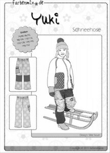 Schneehose Yuki Schnittmuster